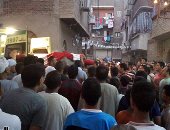 بالفيديو والصور.. أهالى أخميم بسوهاج يشيعون جنازة الشهيد مؤمن رزق