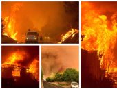 فرق الإطفاء تكافح حرائق غابات كاليفورنيا وسط موجة طقس حار