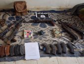  ضبط 36 قطعة سلاح وذخيرة بدون ترخيص خلال يوم بقنا 