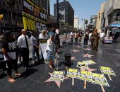 بالصور.. تظاهرات ضد الرئيس الأمريكى دونالد ترامب بلوس أنجلوس