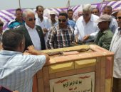 محافظ جنوب سيناء ونائب وزير الإسكان يتفقدان الإنشاءات السكنية فى الرويسات