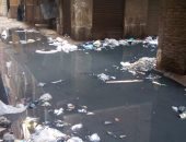 بالصور.. مياه الصرف الصحى تنتشر فى شوارع المرج القديمة