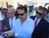 بالصور.. وزير الصحة ومحافظ كفرالشيخ يتفقدان مستشفى بلطيم المركزى