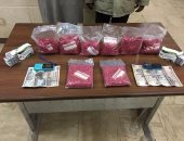 بالصور.. ضبط 3 تجار مخدرات بحوزتهم 5 طرب حشيش و1500 قرص ترامادول بالسويس