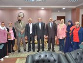 بالصور.. وزارة التنمية المحلية تكرم مديرية الصحة فى محافظة بنى سويف 