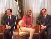 سفير فرنسا بالقاهرة: الأماكن السياحية المصرية مؤمنة بالكامل وشاهدت ذلك فى الأهرامات.. ستيفان روماتيه: لا حل للقضية الفلسطينية إلا بإقامة دولة للفلسطينيين.. ويؤكد: السيسي رجل شجاع..وعلى قطر تجفيف منابع الإرهاب