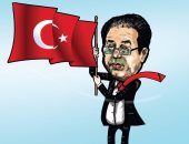 بالكوميكس.. حكاية أيمن نور من أمريكا لتركيا.. رفع كل الأعلام عدا علم مصر