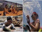 انطلاق فعاليات مسابقة "الركض فى الطين" بالصين