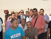 وزير القوى العاملة يودع أول فوج للعمل بموسم الحج 
