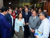 سحر نصر: أولويتنا الاستفادة من الأراضى الملغى التعاقد عليها بالمنطقة الحرة