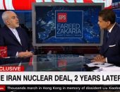 وزير خارجية إيران لـCNN: الولايات المتحدة انتهكت روح الاتفاق النووى