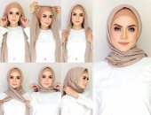 5 أفكار سهلة للحجاب لو بتفكرى تجربى لفات طرح جديدة