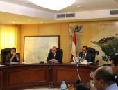 محافظ الفيوم يبحث التعاون المشترك مع الهيئة القومية للاستشعار من البعد