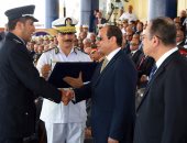 الرئيس السيسى يشهد احتفال أكاديمية الشرطة بيوم الخريجين