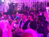 بالصور.. نجوم الأهلي والمقاصة يحضرون حفل زفاف أحمد الشيخ