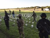 بالصور.. الجيش فى بوليفيا يصادر كمية من مخدر الكوكايين بمنطقة بوريس