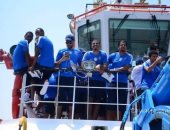 بالصور.. الهلال السعودي يزور قناة السويس قبل انطلاق البطولة العربية