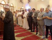 بالصور.. افتتاح مسجد "المصطفى" ومخبز لقوات الأمن بالحبيل شمال الأقصر