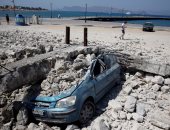 بالصور.. ارتفاع حصيلة مصابى زلزال بحر إيجة فى اليونان وتركيا لـ500 شخص