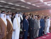 محمد بن زايد يؤكد عمق التعاون بين مصر والإمارات خاصة فى المجال العسكرى