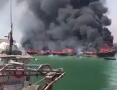 شرارة الانتفاضة فى قطر.. عمال يحرقون قوارب لرفض النظام صرف رواتبهم