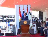 السيسى: الشعب وضع كامل ثقته فى الجيش وأسر الشهداء محل رعاية الوطن
