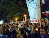 بالصور.. احتجاجات أمام البرلمان البولندى رفضا لإعادة تنظيم السلطة القضائية