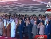 السيسى يشاهد فيلما تسجيليا عن التدريبات المشتركة مع القوات العربية الشقيقة