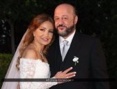 بالفيديو والصور.. وزير إعلام لبنان يحتفل بزفافه فى حضور سمير جعجع