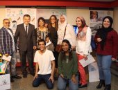 بالصور.. طلاب فنون جامعة أكتوبر للعلوم يقدمون تصميمات للعاصمة الإدارية