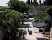 بالصور.. الاحتلال الإسرائيلى ينصب جسورا لتثبيت كاميرات عند باب الأسباط بالقدس