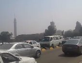 كثافات مرورية بسبب مد كابلات كهرباء من مصر الجديدة حتى ألماظة