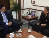 سحر نصر تناقش مع وزير التجارة الأردنى تأسيس اتحاد مشترك لشركات الوساطة
