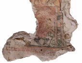 "الآثار" يعلن اكتشاف جداريات ورسومات فى دير الأنبا بيشوى بوادى النطرون