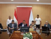 محافظ كفر الشيخ وممثلو "القومية للاستشعار": جارى رصد وتتبع الملوثات 