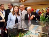 غادة والى تفتتح معرض الأسر المنتجة " ديارنا"  بالإسكندرية