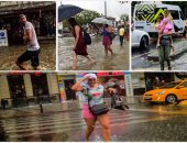 الفيضانات تغرق تركيا فى فوضى مرورية