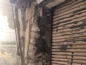 بالصور.. عقار متهالك يهدد حياة سكان شارع الزهراء بمحطة الرمل فى الإسكندرية