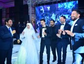 بالصور.. نجوم الأغنية يشاركون حميد الشاعرى الاحتفال بزفاف ابن شقيقه
