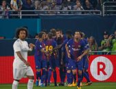 برشلونة يحسم الكلاسيكو الودى 3-2..  فالفيردى ينجح فى أول اختبار صعب.. جاريث بيل يفشل فى فرض شخصيته بغياب رونالدو.. زيدان يراهن على مشروع ريال مدريدى شاب.. ومستقبل نيمار مازال معلقاً