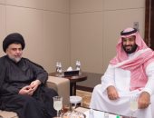 بالصور.. الأمير محمد بن سلمان يلتقى مقتدى الصدر فى مدينة جدة 