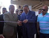 بالفيديو..وزير التنمية المحلية ومحافظ الجيزة يضعان حجر الأساس لمبنى هيئة النظافة الجديد