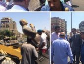 تمثال محمد عبد الوهاب من باب الشعرية لقطاع الفنون التشكيلية لإعادة ترميمه