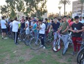 بالصور.. السكرتيران العام والمساعد للإسماعيلية يشهدان سباق الدراجات بالمحافظة