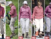 ميركل.. ملكة التقشف ترتدى نفس الملابس خلال عطلاتها منذ 5 سنوات