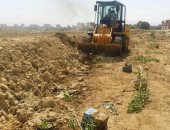 بالصور.. إزالة تعديات على أرض الدولة بمنطقة اللاجون المطلة على قناة السويس