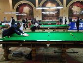 64 لاعبا فى منافسات الدور التمهيدى الثانى لبطولة العالم للبلياردو بسهل حشيش 