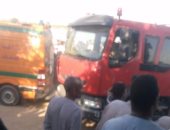 سقوط سيارة محملة بمشيعى جنازة من أعلى معدية فى مياه النيل ببنى سويف