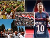 حصاد العالم بالصور.. سجود الفلسطينيين ينتصر على أسلحة الاحتلال.. الروانديون ينتخبون رئيسا جديدا.. حزب الله يشيع جثامين مقاتليه فى معارك سوريا.. إثيوبيا تعلن حالة الطوارئ.. "نيمار" يتمم صفقة باريس سان جيرمان