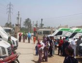 بالصور.. قافلة طبيبة تستهدف 1062 مواطنا بقرية على حمودة فى بنى سويف